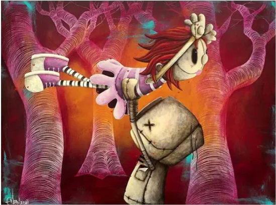 Fabio Napoleoni The Way I Feel When I’m With You (OE) Mini Print